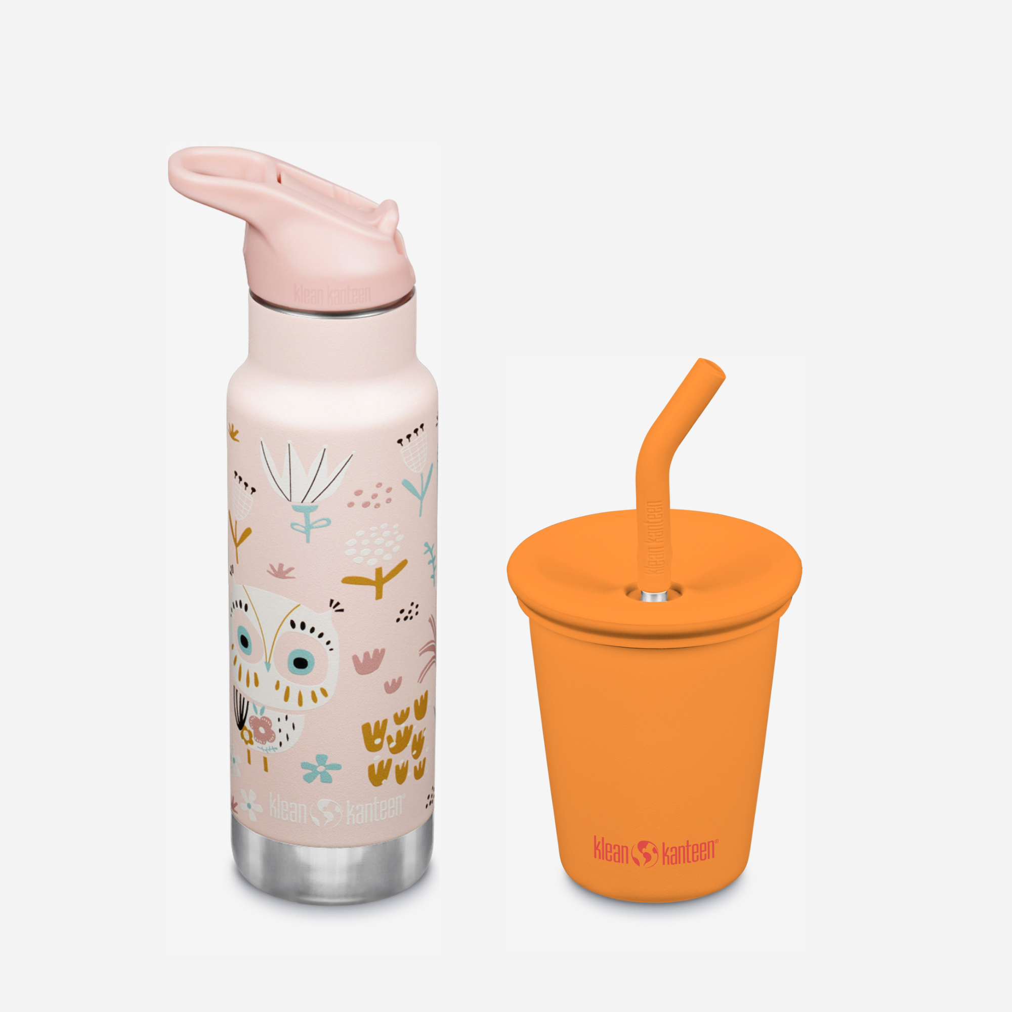 Kid's Sippy Cup and Water Bottle Set