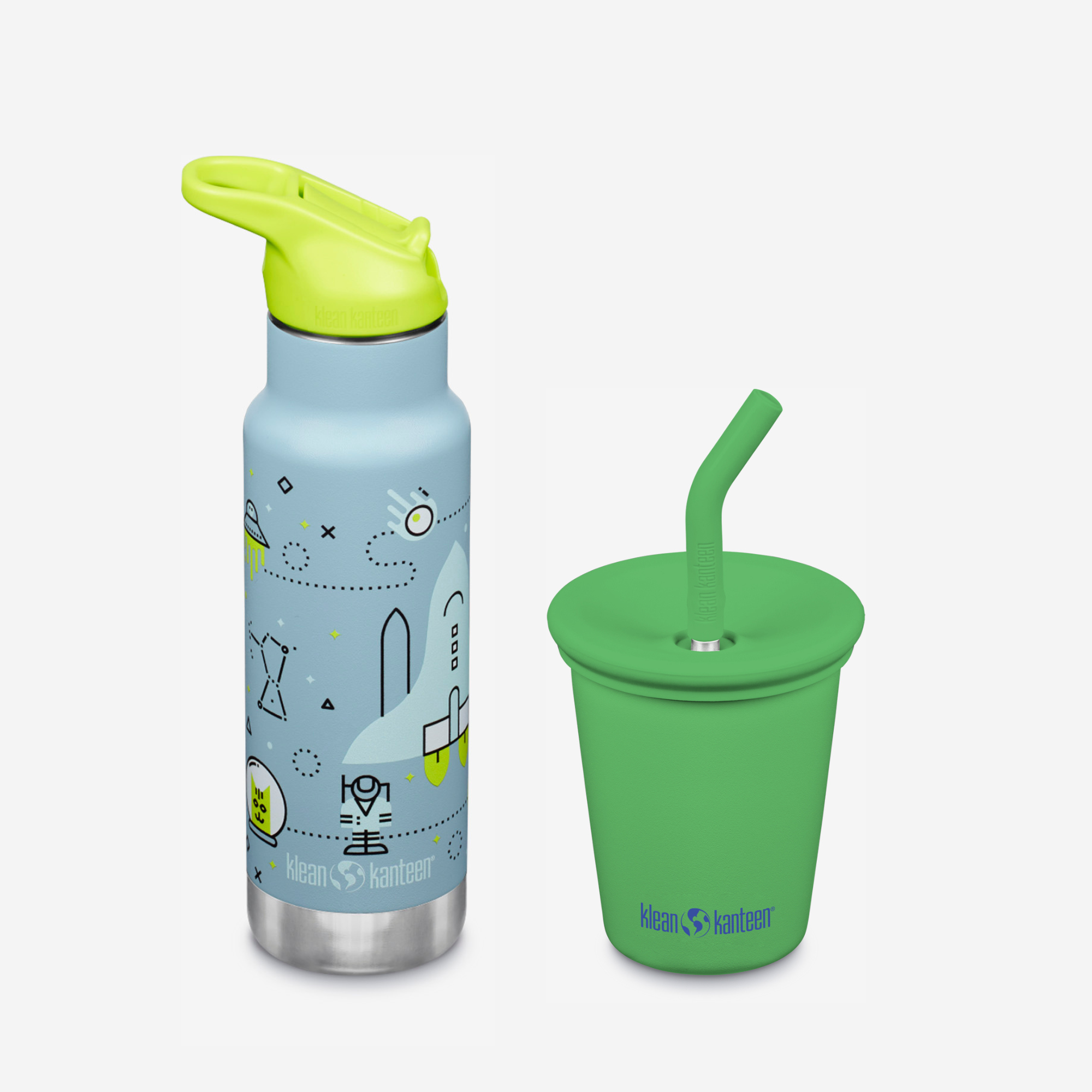 Kid's Sippy Cup and Water Bottle Set